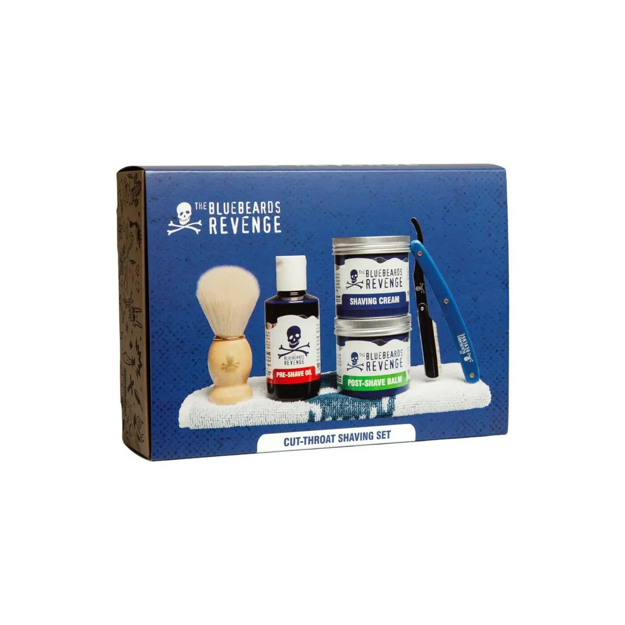 Подарунковий набір для гоління The BlueBeards Revenge Cut-Throat Shaving Set