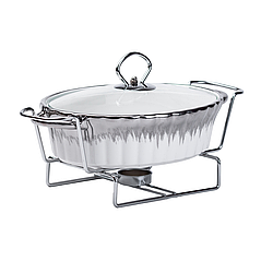 Марміти з підігрівом жаростійкі керамічні мармітниця на підставці