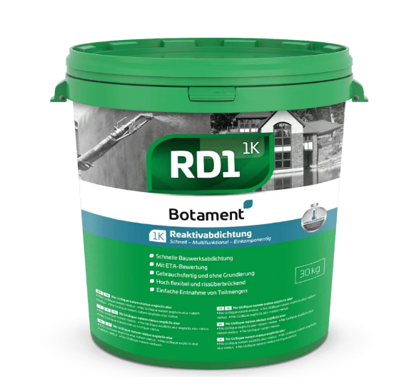 Багатофункціональна 1К гідроізоляція MC-Bauchemie Botament RD 1 Universal, 10 кг
