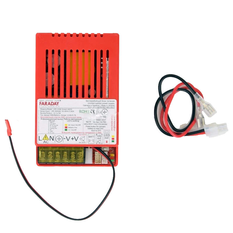 Безперебійний блок живлення Faraday Electronics UPS ASCH PL 14В 3А, фото 1