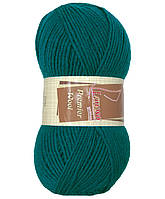 Lanoso PREMIER WOOL (Ланосо Прем'єр Вул) № 917 синій петроль (Пряжа вовняна з акрилом, нитки для в'язання)