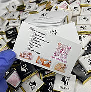 Візитка (100х100 мм) з логотипом для стоматології, фото 3