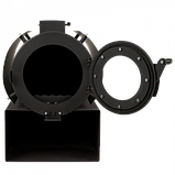 Піч дров'яна опалювальна DS Classic з кожухом мідний, фото 2