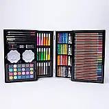 Валіза з олівцями та фломастерами, Набори для малювання для дітей (145 шт.) для дівчаток DMG, фото 4