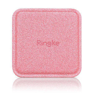 Ringke PU Leather Metal Plate 2-pack набір пластин для магнітних автотримачів Pink (ACPU0002)