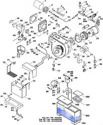 Запчастини до пальник на відпрацьованому маслі