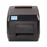 Принтер етикеток термотрансферний Xprinter XP-H500B USB, фото 3