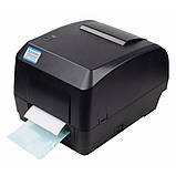 Принтер етикеток термотрансферний Xprinter XP-H500E USB 300dpi, фото 2