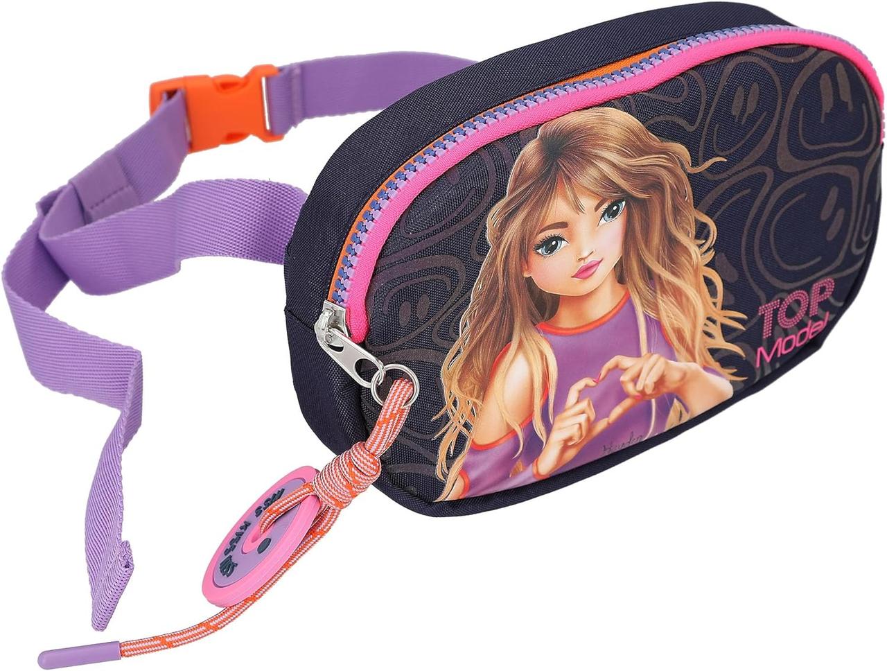 TOP Model Сумка бананка Crossbody в темно-синьому кольорі із серії Night Light 12875 для дівчат