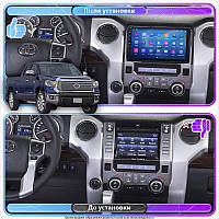 Al Штатна магнітола для Toyota Tundra II Рестайлінг 2013-2021 екран 9" 4/64 Gb CarPlay 4G Wi-Fi GPS Prime Android