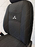Чохли на сидіння MITSUBISHI OUTLANDER XL 2006-2014 авто чохли Мітсубісі ОУТЛАНДЕР ХЛ з 2006 до 2014, фото 5