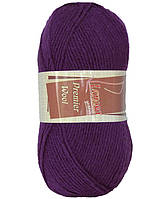 Lanoso PREMIER WOOL (Ланосо Прем'єр Вул) № 944 фіолетовий (Пряжа вовняна з акрилом, нитки для в'язання)