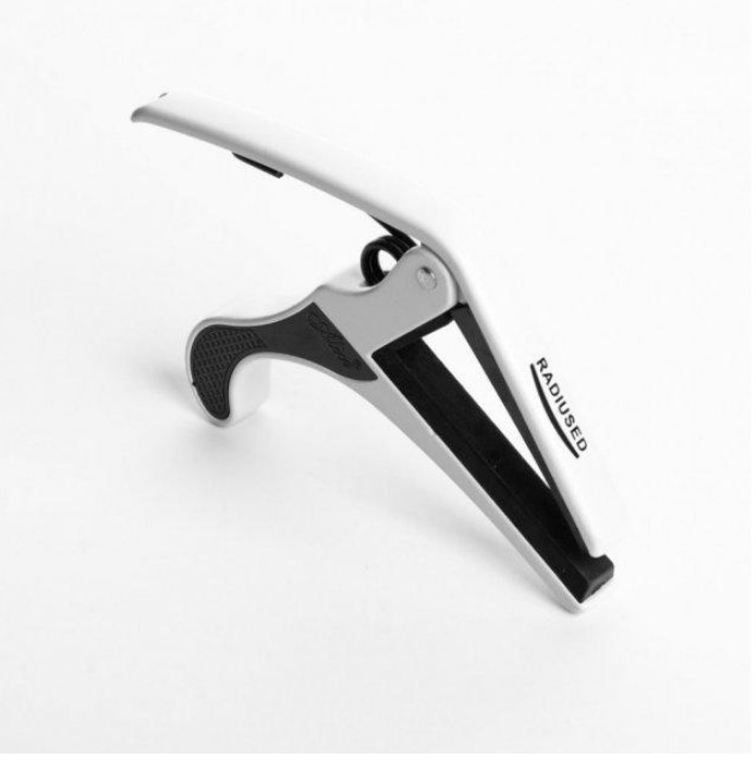 Універсальний каподастр для всіх видів гітар і укулеле A007U/WH, фото 1