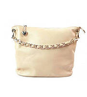 Жіноча шкіряна сумочка Laura Biaggi (2802) powder