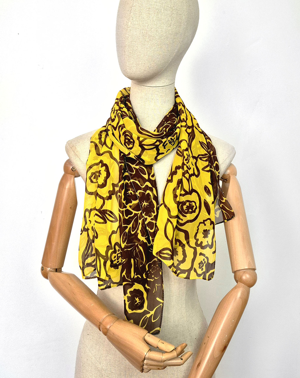 Шарф весняний шифоновий тонкий легкий Флоренсита, фото 1