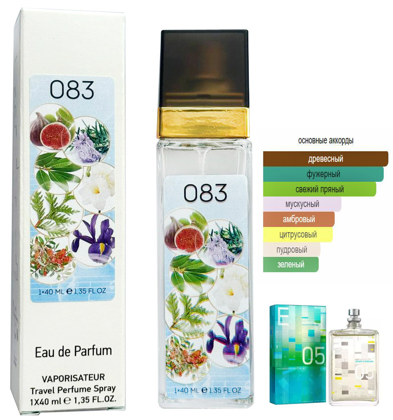 Парфум № 083 за мотивами Escentric Molecules Escentric 05 (Ексцентрiк Молекула Ексцентрiк 05) 40 мл, фото 1