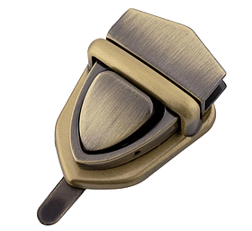 Замок сумочний СК-65546 розмір 38*29мм колір Антик