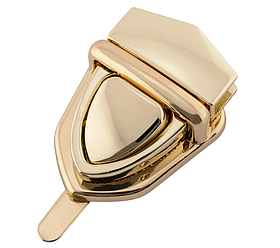 Замок сумочний СК-65546 розмір 38*29мм колір Золото