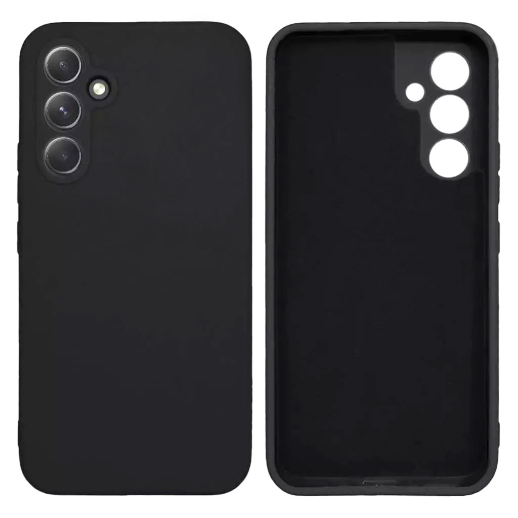 Чохол Silicone case Camera Protective для Samsung A54 (05) темно-сірий Dark grey