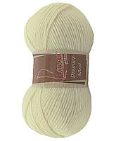 Lanoso PREMIER WOOL (Ланосо Прем'єр Вул) № 218 екрю (Пряжа вовняна з акрилом, нитки для в'язання)