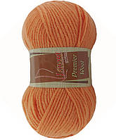 Lanoso PREMIER WOOL (Ланосо Прем'єр Вул) № 934 лососевий (Пряжа вовняна з акрилом, нитки для в'язання)