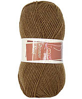 Lanoso PREMIER WOOL (Ланосо Прем'єр Вул) № 923 коричневий (Пряжа вовняна з акрилом, нитки для в'язання)