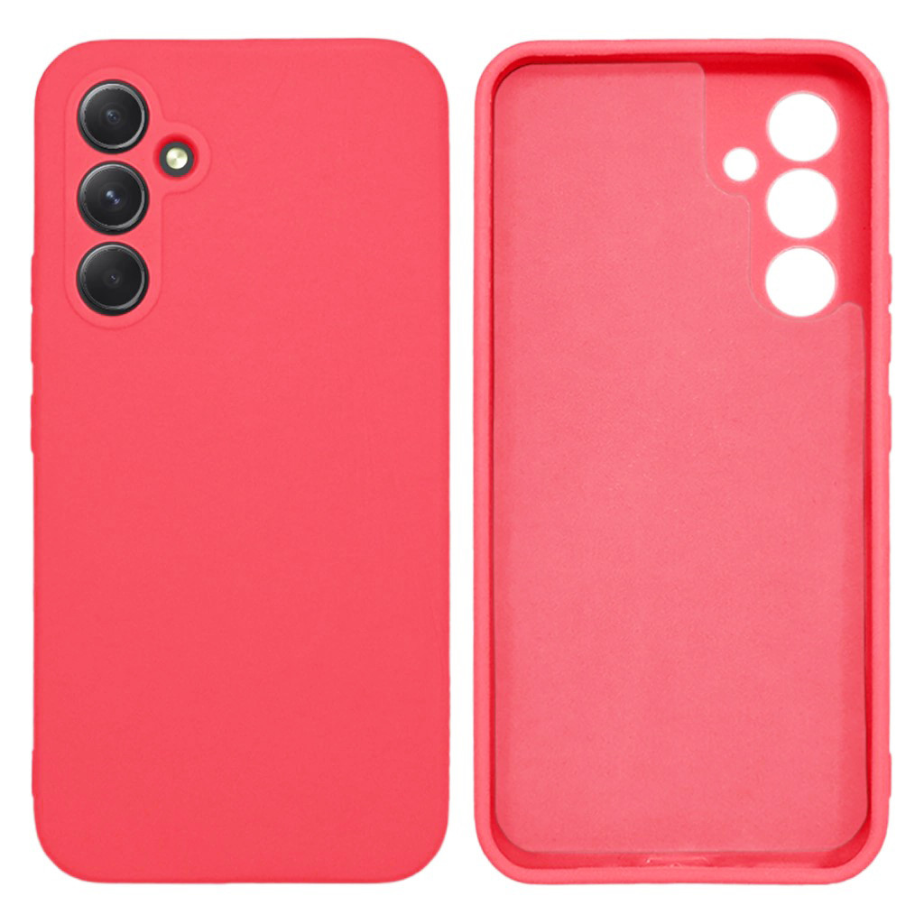 Чохол Silicone case Camera Protective для Samsung A54 (12) кораловий Coral