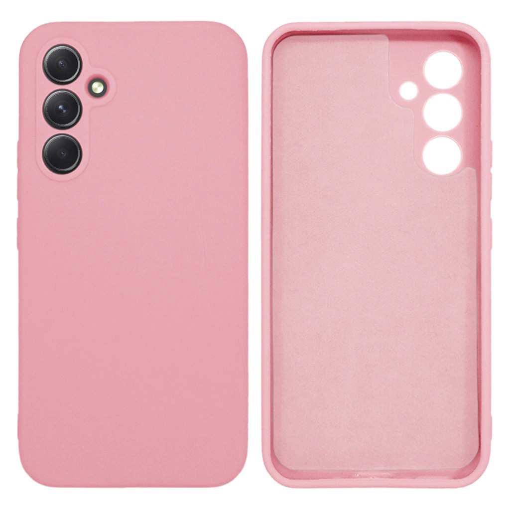 Чохол Silicone case Camera Protective для Samsung A54 (18) пудра Pink Sand