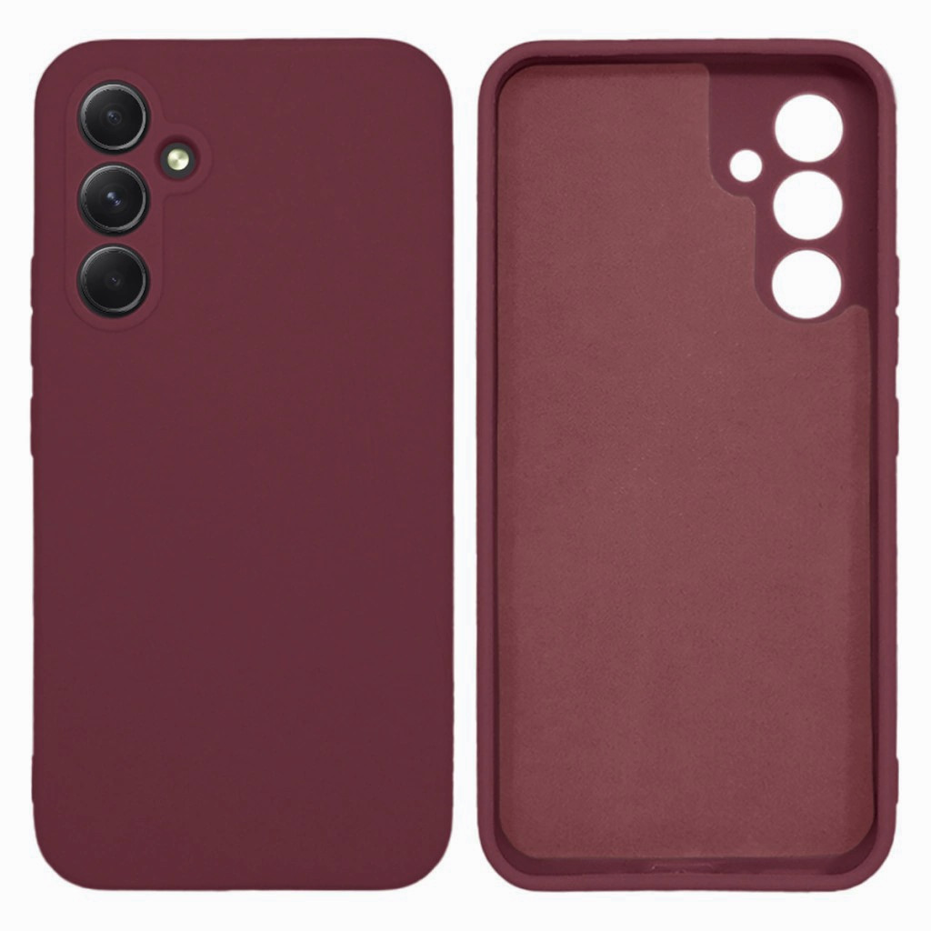 Чохол Silicone case Camera Protective для Samsung A54 (23) марсала Marsala