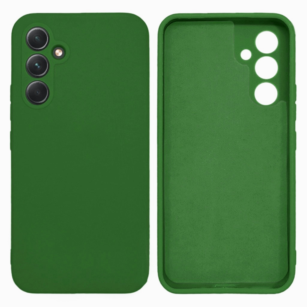 Чохол Silicone case Camera Protective для Samsung A54 (25) хакі зелений Khaki