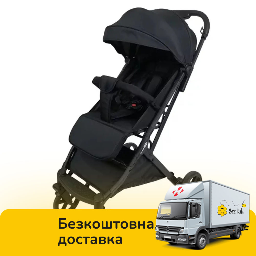 Коляска прогулянкова TAO FreeON (ремені безпеки, кошик для зберігання) 81989 Чорна, фото 1