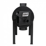 Дров'яна піч буржуйка Екожар Про 350 горизонтальна, фото 3