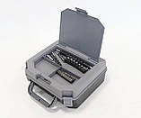 Потужний акумуляторний безщітковий шуруповерт EDON ED-21PBL OL : з АКБ 2-шт 21V 2.0 Ah+ЗП, 40 Нм, фото 7