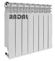 Алюмінієвий радіатор RADAL 500х96