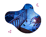 Нічник з проектором м'який Badabulle Бернабі, фото 3