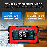 Зарядний пристрій HTRC 10A 12V10A /24V5A для кислотних, GEL, AGM та LiFePO4 акумуляторів, фото 7