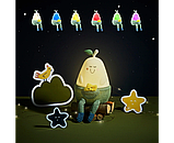 Нічник силіконовий Badabulle Бертіль, фото 3