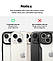 Захист для камери Ringke Camera Styling для iPhone 15 / 15 Plus Black (CM09615RS), фото 11