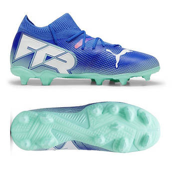 Дитячі бутси Puma Future 7 Match FG/AG 107945-01, Синій, Розмір (EU) — 35.5