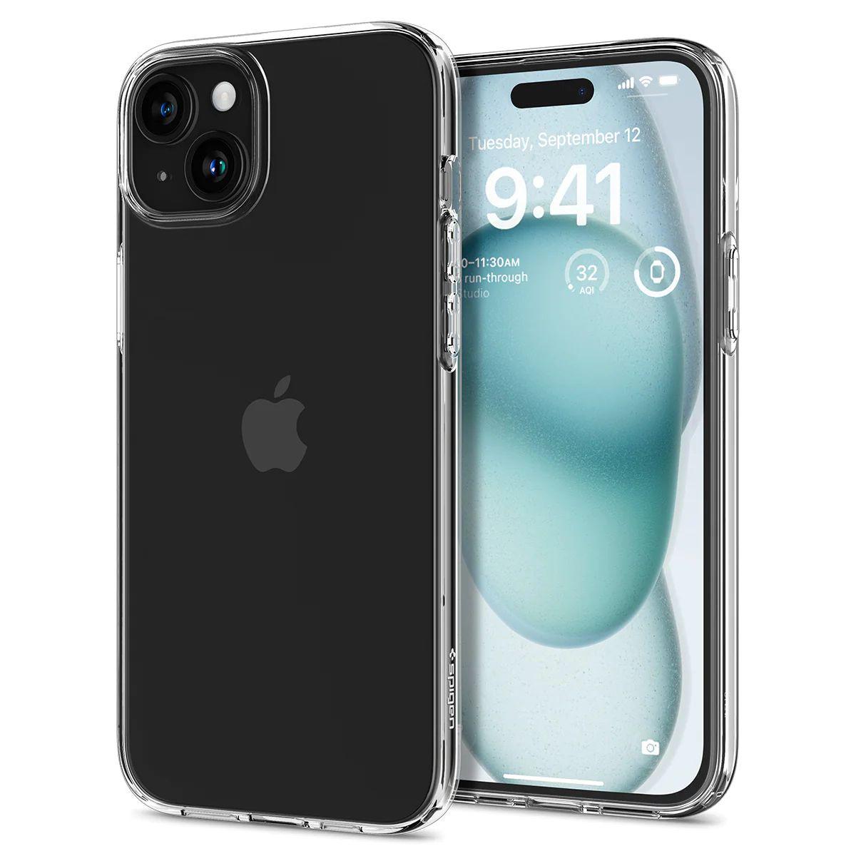 Чохол Spigen Liquid Crystal до iPhone 15 Crystal Clear (ACS06786), фото 1