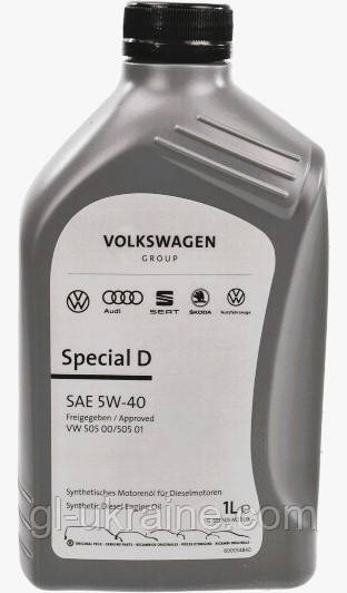 Моторна олива VAG Special D 5W-40, 1л (GS55505M2)