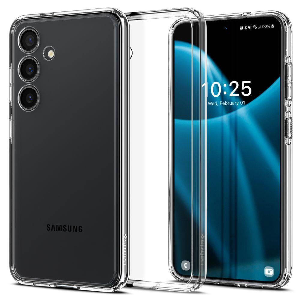 Чохол Spigen Ultra Hybrid до Samsung Galaxy S24 Crystal Clear (ACS07349)