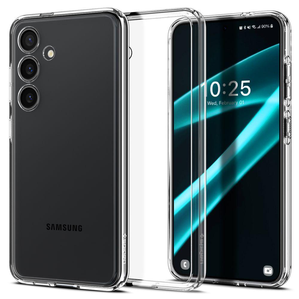 Чохол Spigen Ultra Hybrid до Samsung Galaxy S24+ Plus Crystal Clear (ACS07329)
