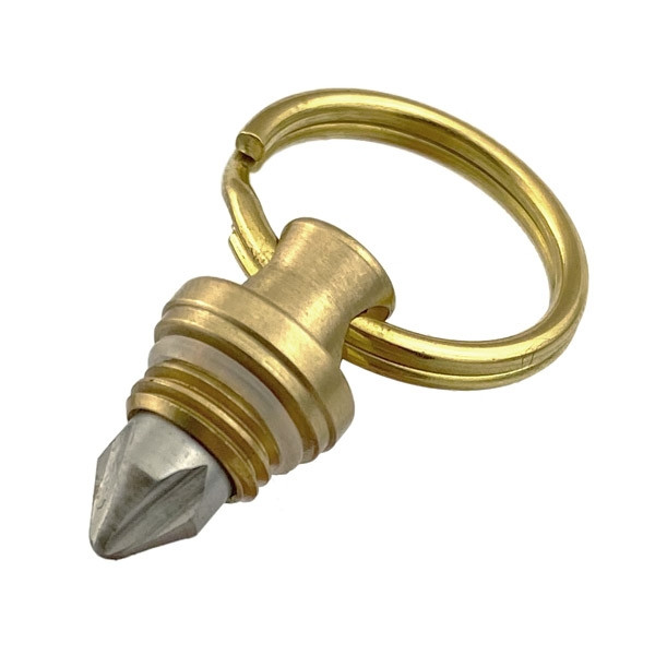 Латунний брелок-мультитул YYEDC Glassbreaker, фото 1