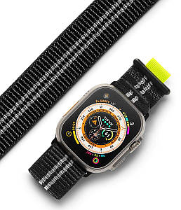 Ремінець Ringke Sports Air Loop до Apple Watch 42/44/45/46/49mm Black