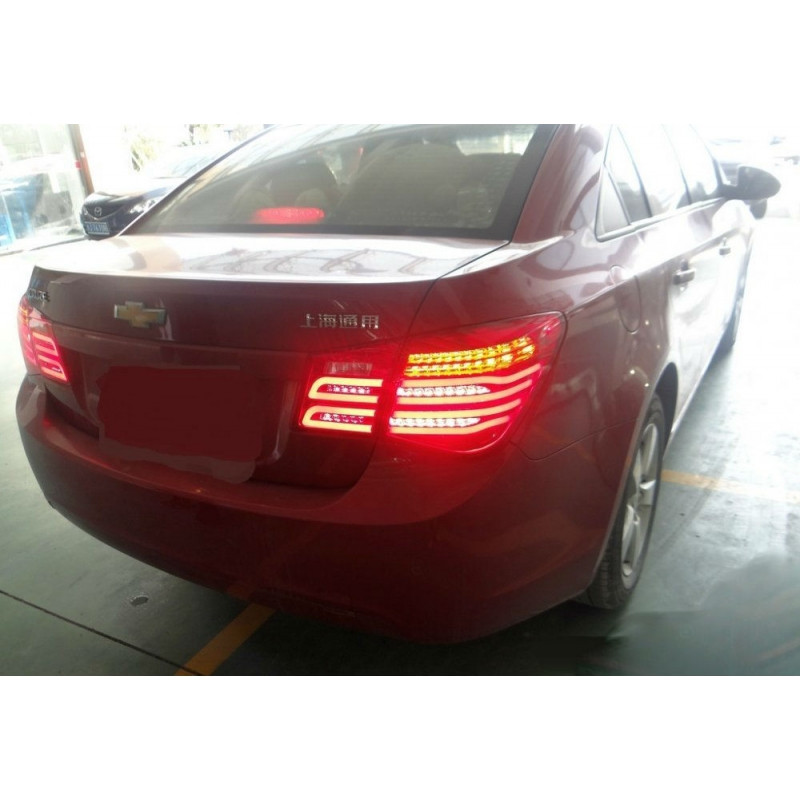 Задня світлодіодна оптика (задні ліхтарі) для Chevrolet Cruze SD 2009+
