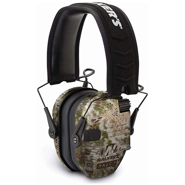 Активні навушники тактичні Walker’s Razor Slim Electronic Muffs Kryptek, фото 1