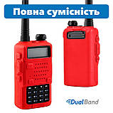 Чохол для рації Baofeng UV-5R червоний, фото 3