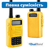 Чохол для рації Baofeng UV-5R жовтий, фото 3
