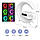 Light Sound Machine G63, RGB нічник, годинник, бездротова зарядка, Bluetooth колонка, фото 4